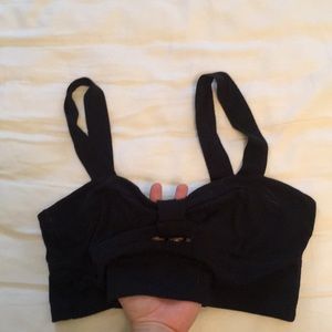Crop top bra